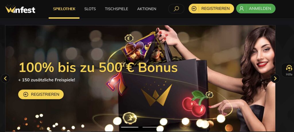 winfest casino bonus